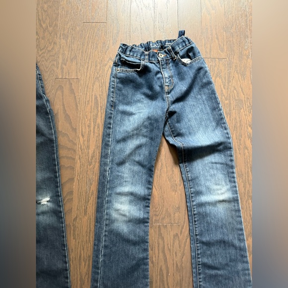 Boy’s Jeans pants Lot Sz 12,12 Slim & M Skinny bootcut Nike Old Navy children’s - Picture 4 of 16